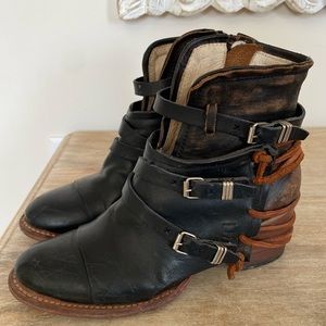 Freebird Crue boots black size 7 free bird